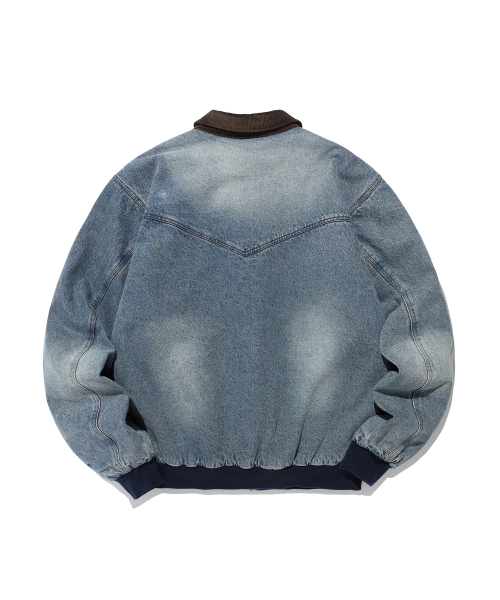 ISTKUNST（イストクンスト）の「DENIM WORK JACKET_BLUE(IK2EFMD110A)（デニムジャケット・レディース・その他・S/M）」の2枚目の写真