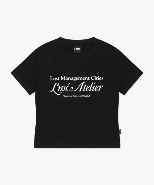 LMCの「WM LMC アトリエ スリム クロップド Tシャツ ブラック(Tシャツ/カットソー・レディース・その他・S/M)」の3枚目の写真