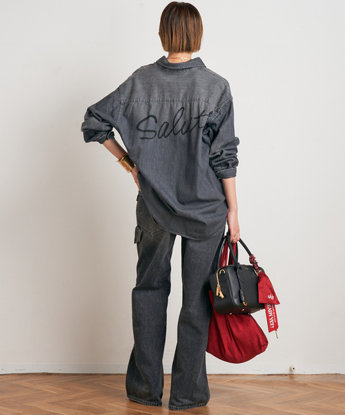 【専用】美品 2019 AP STUDIO エーピーストゥディオ デニムシャツ AP STUDIO エーピーストゥディオ USED加工 デニムシャツ 日本製 18-050