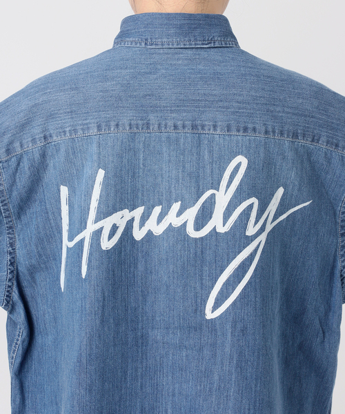 AP STUDIO（エーピーストゥディオ）の「ライティングデニムシャツ（シャツ/ブラウス・レディース・ライトグレー/ブルー・FREE）」の9枚目の写真