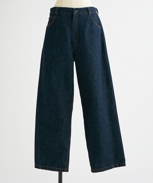 BEARDSLEY(ビアズリー)の「《CORDERA》ストレートデニムパンツ(デニムパンツ・レディース・インディゴブルー・1)」の1枚目の写真