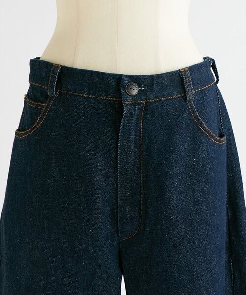 BEARDSLEY(ビアズリー)の「《CORDERA》ストレートデニムパンツ(デニムパンツ・レディース・インディゴブルー・1)」の7枚目の写真