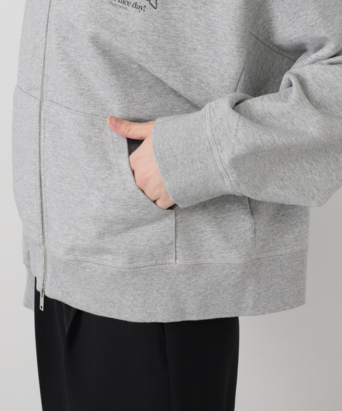 EDIT. FOR LULU（エディットフォールル）の「【GANNI/ガニー】Essential Isoli Zip Hoodie（パーカー・レディース・チャコールグレー・FREE）」の16枚目の写真