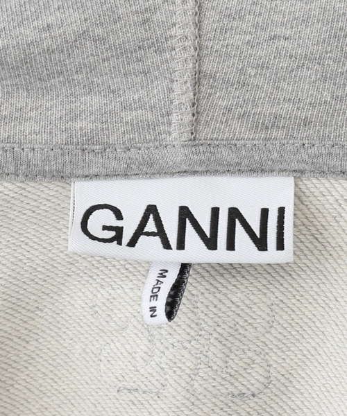EDIT. FOR LULU（エディットフォールル）の「【GANNI/ガニー】Essential Isoli Zip Hoodie（パーカー・レディース・チャコールグレー・FREE）」の19枚目の写真