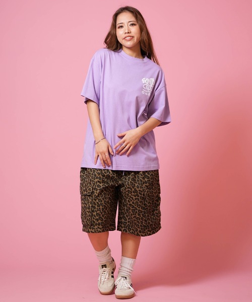 SANTA CRUZ(サンタクルーズ)の「SANTA CRUZ/サンタクルーズ ハーフパンツ アニマル柄 レディース ANIMAL CARGO SHORTS ムラサキ限定 502262532(その他パンツ・レディース・レオパード/ゼブラ・L/M)」の5枚目の写真