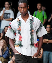yoshiokubo | yoshiokubo ヨシオクボ / ALOHA FRINGE S/S SHIRT フリンジアロハシャツ / YKS26206(シャツ/ブラウス)