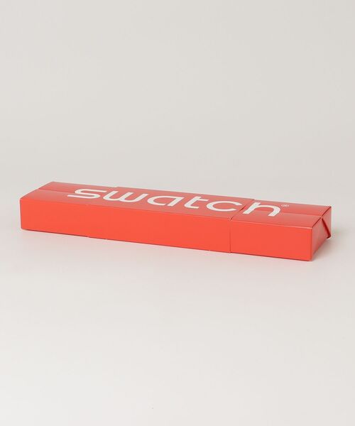 SWATCH（スウォッチ）の「TEAL WEAVE（アナログ腕時計・レディース・クリア/オレンジ/パープル・FREE）」の12枚目の写真