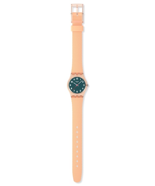 SWATCH（スウォッチ）の「TEAL WEAVE（アナログ腕時計・レディース・クリア/オレンジ/パープル・FREE）」の9枚目の写真