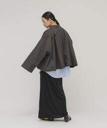 KBF | ステンカラーマントコート(ステンカラーコート)