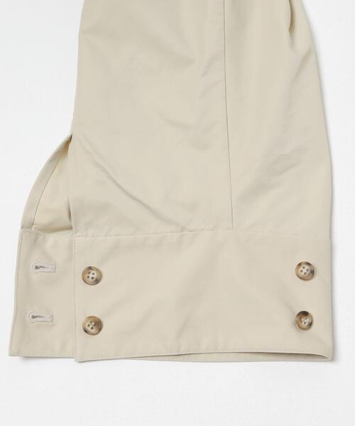 KBF（ケイビーエフ）の「ステンカラーマントコート（ステンカラーコート・レディース・グレー系その他/チャコールグレー/ベージュ・ONE）」の10枚目の写真