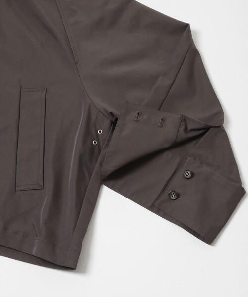 KBF（ケイビーエフ）の「ステンカラーマントコート（ステンカラーコート・レディース・グレー系その他/チャコールグレー/ベージュ・ONE）」の22枚目の写真