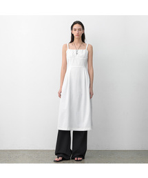 ISLA SHIRRING TUCK DRESS(OP-6272)