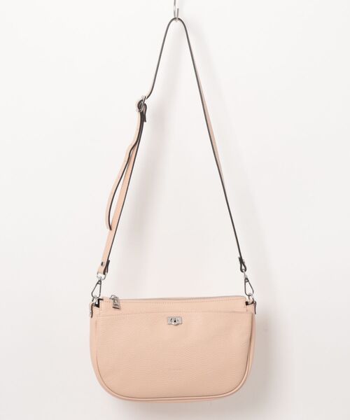 inter-chaussures（インターショシュール）の「【RIPANI】フロントポケット2WAYバッグ(Q66410)（ハンドバッグ・レディース・ベージュ/ブラック・ALL）」の2枚目の写真