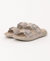 ECCO 上品リラックス COZMO W レディース 本革 バックルサンダル