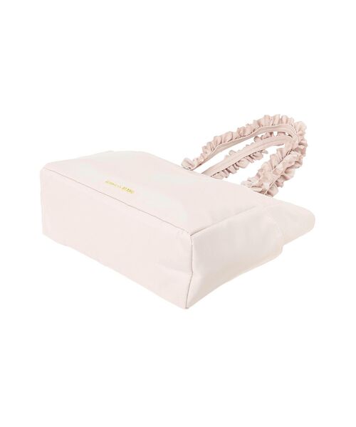 Maison de FLEUR(メゾンドフルール)の「撥水加工フリルハンドルトートバッグ(トートバッグ・レディース・ピンク系その他3/ブラック・FREE)」の13枚目の写真