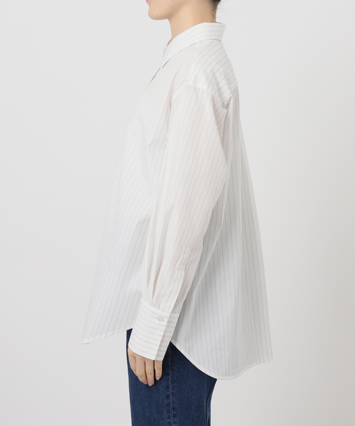 B.C STOCK(ベーセーストック)の「《2枚セット》レースキャミ付きシャツブラウス(シャツ/ブラウス・レディース・ブラック/ホワイト・FREE)」の19枚目の写真