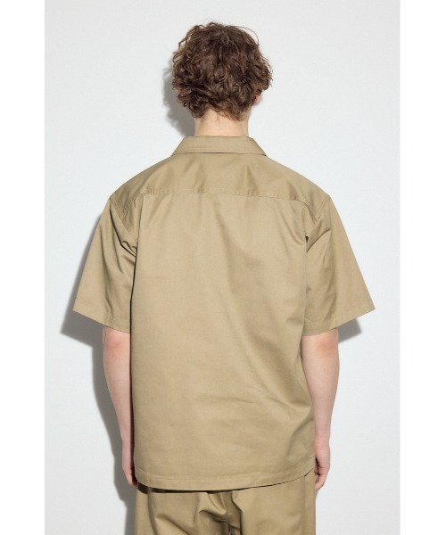 AZUL by moussy（アズールバイマウジー）の「ハーフジップワークシャツ（シャツ/ブラウス・メンズ・ブラック/ベージュ・MEDIUM/LARGE）」の22枚目の写真