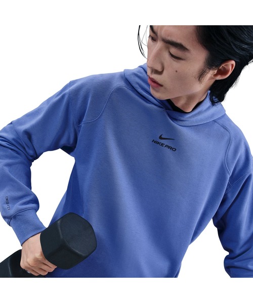 NIKE（ナイキ）の「NIKE/ナイキ M NP DF MIDLAYER HOODIE（パーカー・メンズ・ブラック/ブルー・M/L/S）」の9枚目の写真
