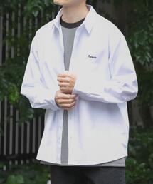 ITEMS URBANRESEARCH | 刺繍 オックス レギュラーカラーシャツ(シャツ/ブラウス)