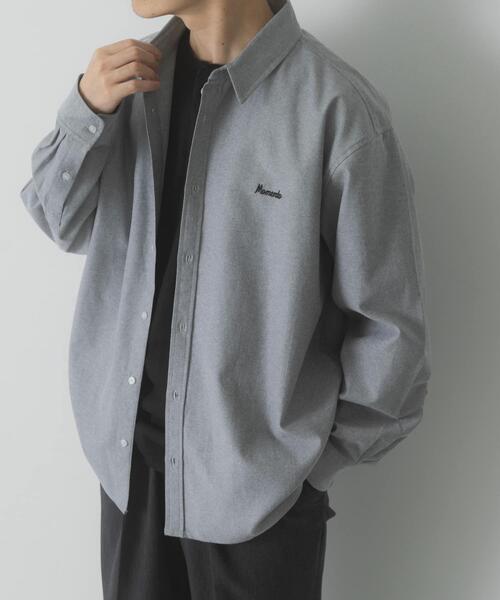 ITEMS URBANRESEARCH(アイテムズ アーバンリサーチ)の「刺繍 オックス レギュラーカラーシャツ(シャツ/ブラウス・メンズ・ホワイト/ブルー・MEDIUM/LARGE)」の19枚目の写真