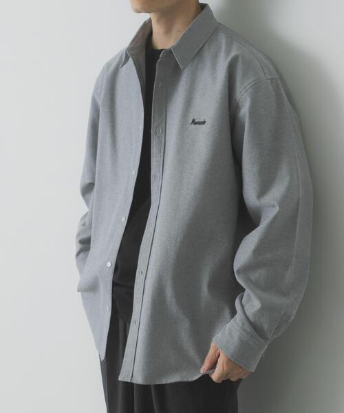 ITEMS URBANRESEARCH(アイテムズ アーバンリサーチ)の「刺繍 オックス レギュラーカラーシャツ(シャツ/ブラウス・メンズ・ホワイト/ブルー・MEDIUM/LARGE)」の21枚目の写真