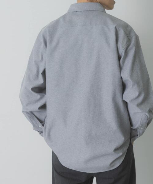 ITEMS URBANRESEARCH(アイテムズ アーバンリサーチ)の「刺繍 オックス レギュラーカラーシャツ(シャツ/ブラウス・メンズ・ホワイト/ブルー・MEDIUM/LARGE)」の22枚目の写真