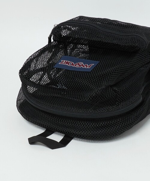 JANSPORT（ジャンスポーツ）の「＜JANSPORT＞メッシュ パック リュック（バックパック/リュック・メンズ・ブラック/レッド・FREE）」の16枚目の写真