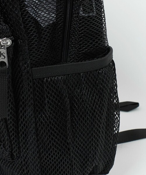 JANSPORT（ジャンスポーツ）の「＜JANSPORT＞メッシュ パック リュック（バックパック/リュック・メンズ・ブラック/レッド・FREE）」の3枚目の写真