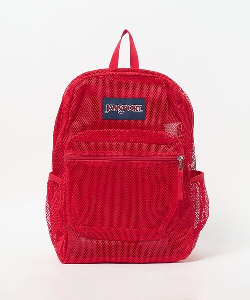 JANSPORT メッシュリュック レッド 赤 Amazon.co.jp: JanSport 【国内正規品】MESH PACK メッシュパック RED