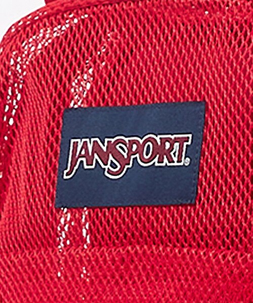 JANSPORT（ジャンスポーツ）の「＜JANSPORT＞メッシュ パック リュック（バックパック/リュック・メンズ・ブラック/レッド・FREE）」の10枚目の写真