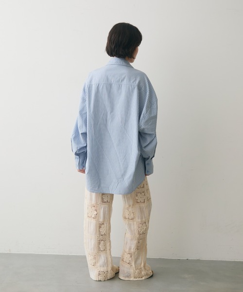 full/fill.(フルフィル)の「flower crochet patchwork pants / フラワークロシェパッチワークパンツ(その他パンツ・レディース・ホワイト/ナチュラル・FREE)」の19枚目の写真