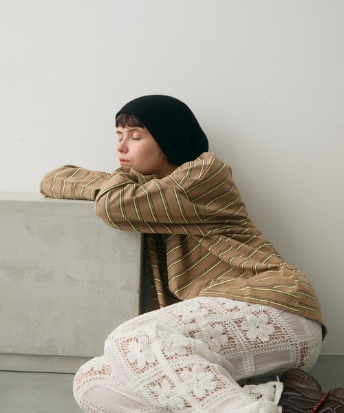 full/fill.(フルフィル)の「flower crochet patchwork pants / フラワークロシェパッチワークパンツ(その他パンツ・レディース・ホワイト/ナチュラル・FREE)」の3枚目の写真