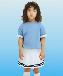 [クールスタンダード] リラックスドクルーネックTシャツ [スカイブルー]