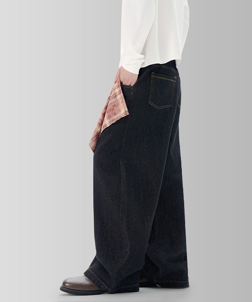 TOBEE(トゥビー)の「【TOBEE】カーブペインターデニムパンツ/スカーフ付き(デニムパンツ・メンズ・ブラック・SMALL/X-LARGE/MEDIUM/LARGE)」の20枚目の写真