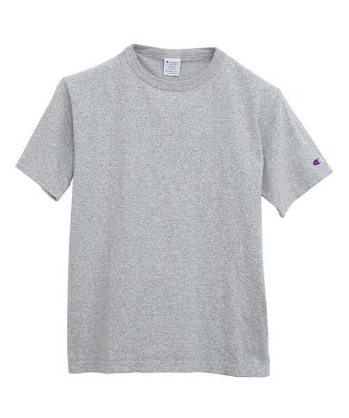 Champion（チャンピオン）の「【Champion/チャンピオン】メンズ MADE IN USA T1011(ティーテンイレブン) ショートスリーブTシャツ（Tシャツ/カットソー・メンズ・オレンジ/バイオレット/ブラック/ホワイト/チャコール/ネイビー/ゴールド/グレー系その他/モスグリーン/イエロー系その他/ブルー系その他/レッド系その他2/アーミー/ライトブルー/マルーン/イエロー・MEDIUM/SMALL/LARGE/X-LARGE）」の3枚目の写真