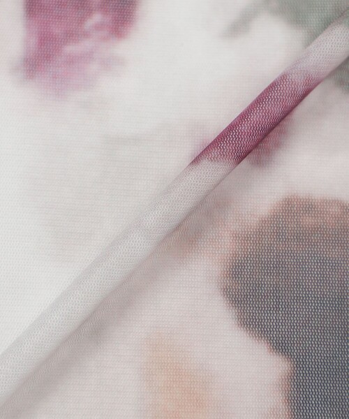 LOVELESS（ラブレス）の「ニュアンスプリントシアープルオーバー（Tシャツ/カットソー・レディース・ピンク系その他2/ホワイト系その他/ブラック・36）」の17枚目の写真