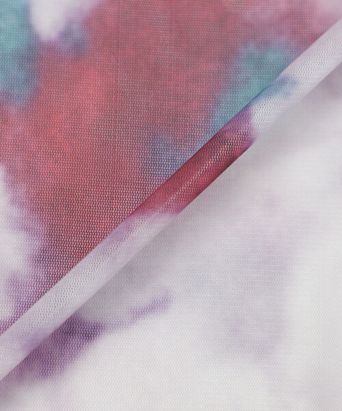 LOVELESS（ラブレス）の「ニュアンスプリントシアープルオーバー（Tシャツ/カットソー・レディース・ピンク系その他2/ホワイト系その他/ブラック・36）」の19枚目の写真