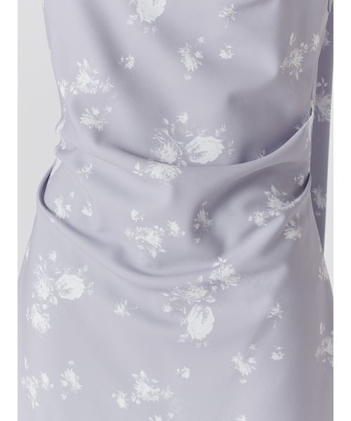 SNIDEL（スナイデル）の「ドレープキャミワンピース（ワンピース・レディース・その他/ブラック/アイボリー・1/0）」の14枚目の写真