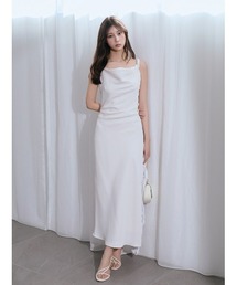 SNIDEL | ドレープキャミワンピース(ワンピース)