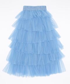 Metallic Hard Tulle Skirt/メタリックハードチュールスカート【MAISON