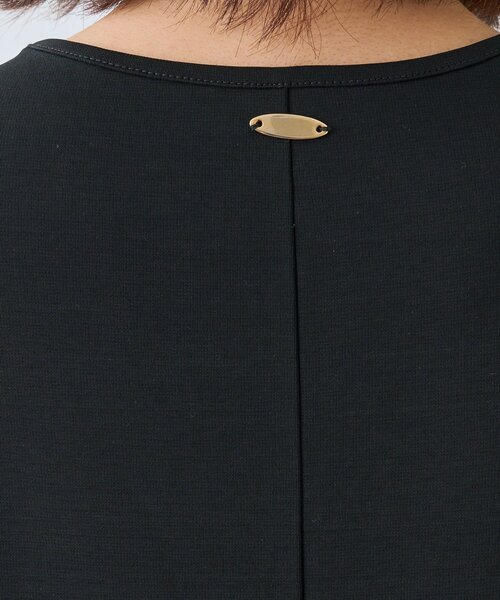 RIVE DROITE（リヴドロワ）の「予約【接触冷感・紫外線防止素材】ゴブソデカットソーワンピース（ワンピース・レディース・ブラック/ブラウン・40/38/36）」の16枚目の写真