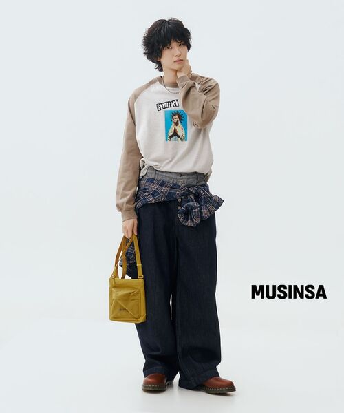 XTONZ（エクストーンズ）の「XTS042 ライトチェックシャツ (ネイビー)（シャツ/ブラウス・レディース・その他・MEDIUM/LARGE）」の9枚目の写真