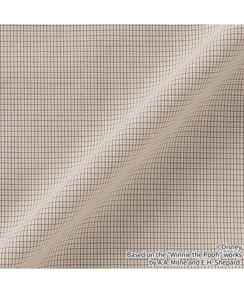 TOKYO SHIRTS（トウキョウシャツ）の「【くまのプーさん】形態安定ノンアイロン ワイド 長袖ビジネスワイシャツ（ビジネスシャツ・レディース・ブラウン・L/M/S）」の5枚目の写真