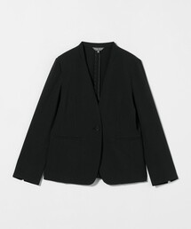 A DAY IN THE LIFE UNITED ARROWS（アデイインザライフユナイテッドアローズ）の「サッカー Vネックジャケット ‐マシンウォッシャブル‐＜A DAY IN THE LIFE＞（ノーカラージャケット）」