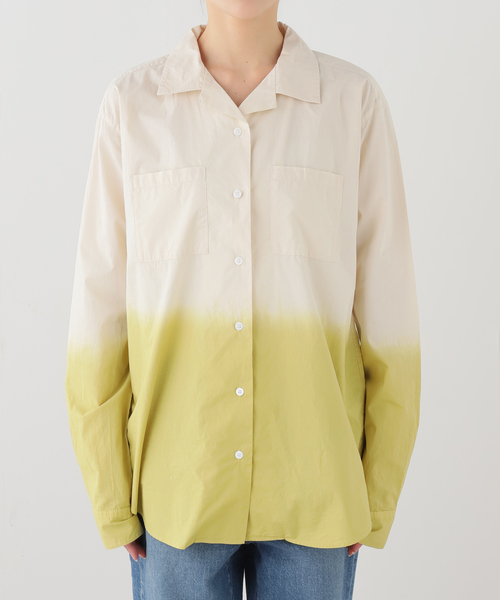 PROVOKE （プロヴォーク）の「【PROVOKE/プロヴォーク】 gradation shirt（シャツ/ブラウス・レディース・アイボリー/ブラック・FREE）」の9枚目の写真