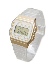 /CASIO(カシオ)/クリア デジタル メタリックケース 海外モデル
