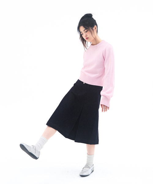AMESWORLDWIDE（アメスワールドワイド）の「BASIC SMALL LOGO KNIT PINK（ニット/セーター・レディース・その他・SMALL/MEDIUM/LARGE）」の6枚目の写真