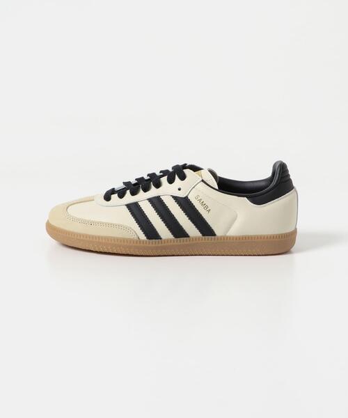 adidas(アディダス)の「adidas SAMBA OG W(スニーカー・レディース・ライトベージュ・23/24/24.5)」の1枚目の写真