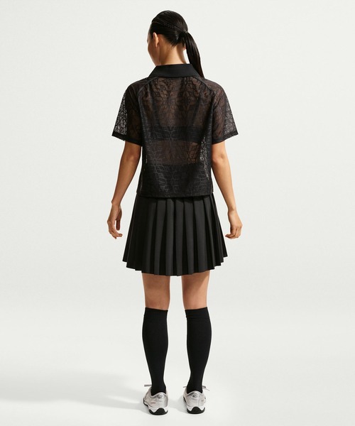 NIKE（ナイキ）の「NIKE AS WMNS NSW KNIFE PLEAT SKIRT / ナイキ ウィメンズ NSW ナイフ プリーツ スカート 【SP】（スカート・レディース・ブラック/ベージュ・M/L/S）」の9枚目の写真