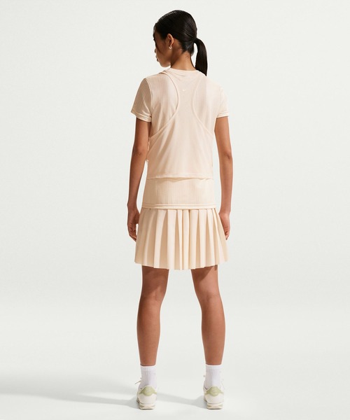 NIKE（ナイキ）の「NIKE AS WMNS NSW KNIFE PLEAT SKIRT / ナイキ ウィメンズ NSW ナイフ プリーツ スカート 【SP】（スカート・レディース・ブラック/ベージュ・M/L/S）」の15枚目の写真